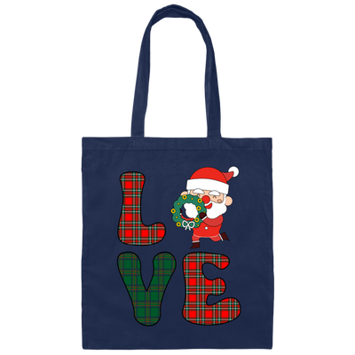 Merry Christmas, Caro Christmas, My Cuute Santa Canvas Tote Bag