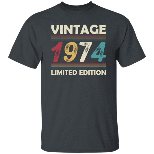 Vintage Birthday, 1974 Birthday, Retro 1974, Retro Birthday Unisex T-Shirt