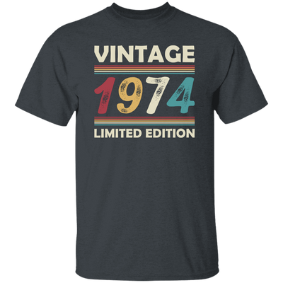 Vintage Birthday, 1974 Birthday, Retro 1974, Retro Birthday Unisex T-Shirt
