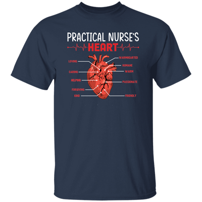 Practical Nurse Heart, Love Heart, My Heart Is Yours Unisex T-Shirt