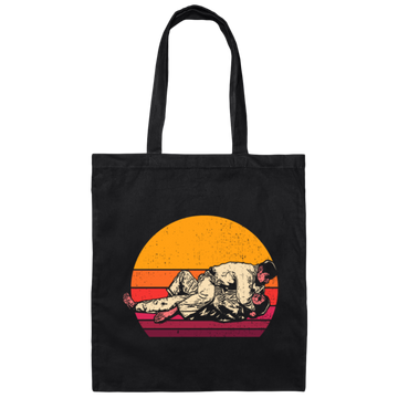 Ezekiel Choke, Retro Jiu Jitsu, Jiujitsu Gift Canvas Tote Bag
