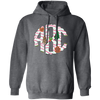 ABC Gingerbread, Alphabet Gingerbread, Xmas Tree Gingerbread, Merry Christmas, Trendy Christmas Pullover Hoodie