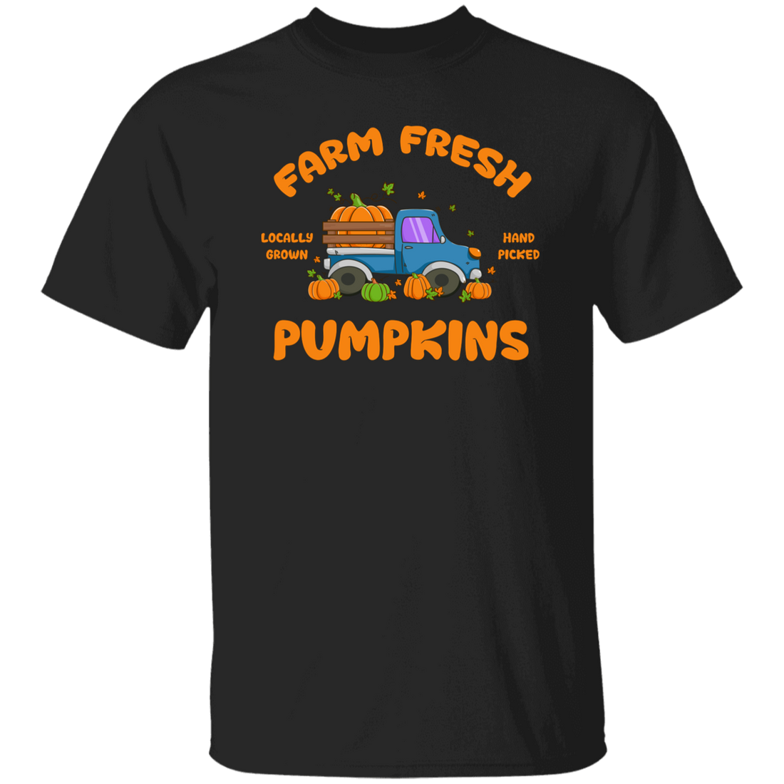 Farm Fresh Pumpkins, Love Thanksgiving, Fall Season, Vegetable Truck Unisex T-Shirt