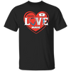 Love Nurse, Cute Nurse, Nurse Lover, Nurse Valentine, Valentine's Day Unisex T-Shirt