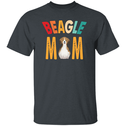 Beagle Mom, Retro Beagle, Beagle Dog Mom, Beagle Dog Unisex T-Shirt