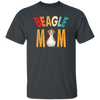 Beagle Mom, Retro Beagle, Beagle Dog Mom, Beagle Dog Unisex T-Shirt