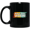 Bocce Ball Legend, Legendary Bocce, Boccie Ball, Bocci Ball 1 Black Mug