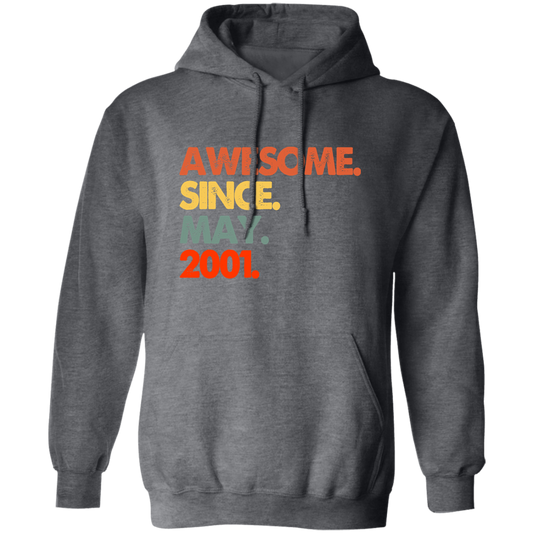 2001 Love Gift, Best Gift For 2001, Awesome Since 2001, Love 2001 Pullover Hoodie