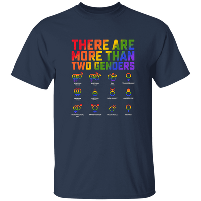 Love Lgbt, Pride Them, There Are More Than Two Genders, Lgbt Gift Unisex T-Shirt