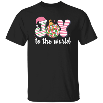 Joy To The World, Disco Balls, Tis The Season, Disco Verse Unisex T-Shirt