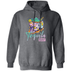 Tequila Day, Tequila In Skull Glass, Happy Tequila Pullover Hoodie