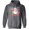 Merry Christmas, Santa Head, Funny Santa, Funny Xmas Christmas Pullover Hoodie