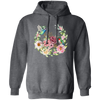 Hummingbird With Flower, Love Hummingbird, Beautiful Flowers Pullover Hoodie