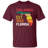 Orlando, Orlando Florida, Established 1858, Retro Orlando Unisex T-Shirt