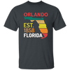 Orlando, Orlando Florida, Established 1858, Retro Orlando Unisex T-Shirt