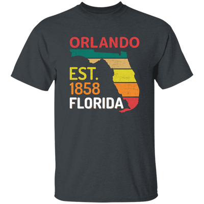 Orlando, Orlando Florida, Established 1858, Retro Orlando Unisex T-Shirt