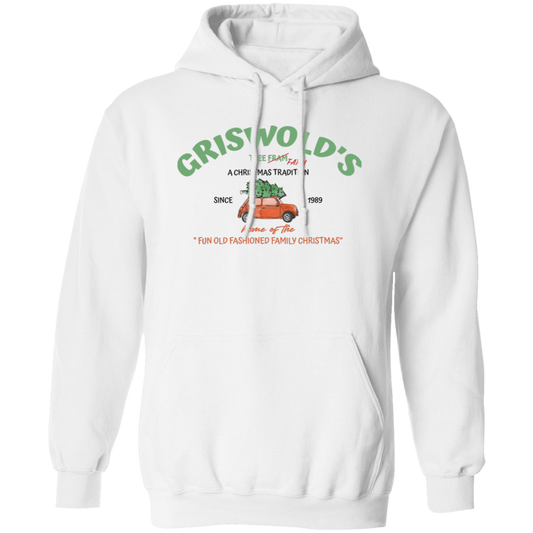 Griswold_s Tree Farm, Home Of The Fun Old Fashiones Family Christmas, Merry Christmas, Trendy Christmas Pullover Hoodie