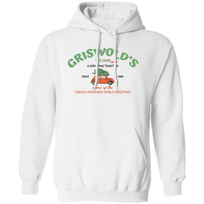 Griswold_s Tree Farm, Home Of The Fun Old Fashiones Family Christmas, Merry Christmas, Trendy Christmas Pullover Hoodie