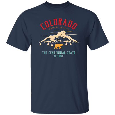 Colorado Park, The Centennial State, EST 1876, National Park Unisex T-Shirt