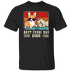 Retro Corgi, Best Corgi Dad Ever, Best Dog Dad Ever, Love Dad Unisex T-Shirt