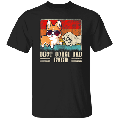 Retro Corgi, Best Corgi Dad Ever, Best Dog Dad Ever, Love Dad Unisex T-Shirt