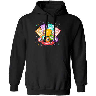 Bingo Trophy, Get The Trophy, Win The Game, Bingo Pullover Hoodie