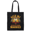 Get Married Gift, Beer Me I Am Getting Married, Retro Style Canvas Tote Bag