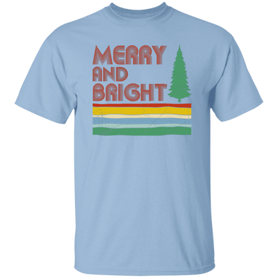 Merry And Bright, Retro Christmas, Love Christmas, Merry Christmas, Trendy Christmas Unisex T-Shirt