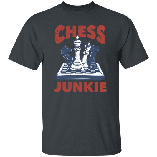 Chess Junkie, Chess, Chess Player, Chess Sport Unisex T-Shirt