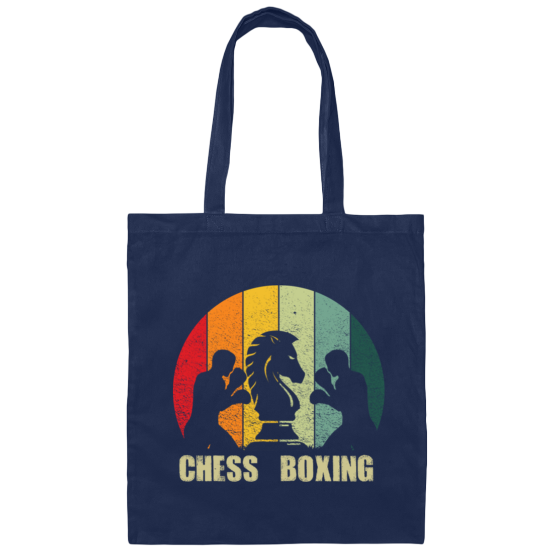 Love Chess, Love Boxing, Chess Boxing Vintage Gift, Love To Do Boxing Gift Canvas Tote Bag