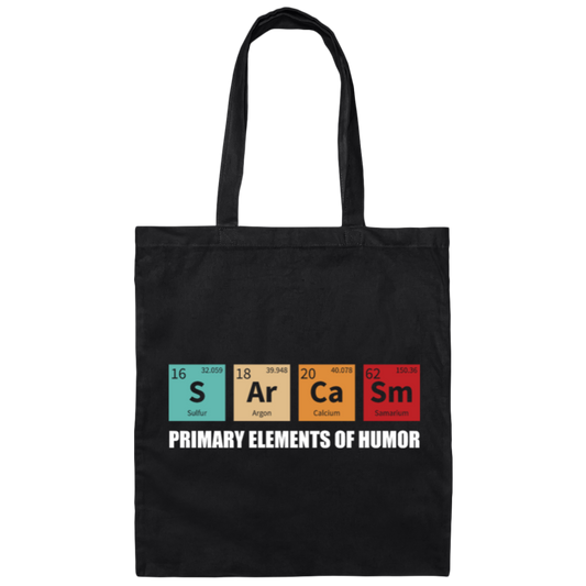 Science Gift, Scientist Teacher Funny Math Chemistry Canvas Tote Bag