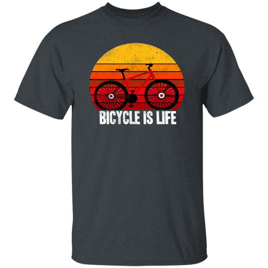 Bicycle Is Life, Ride A Bike, Retro Tone, Classic Style, Love Bike Unisex T-Shirt