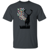 Butterfly From Deer, Wild Deer Lover, Happyness From Deer Unisex T-Shirt