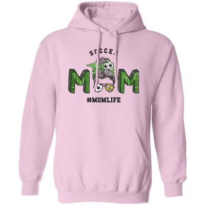 Soccer Mom, Mom Life, Messy Buns, Messy Mom Pullover Hoodie