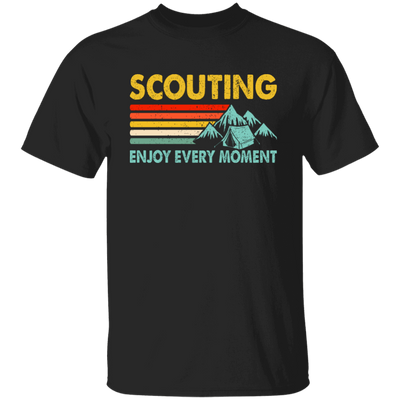 Scouting Enjoy Every Moment, Retro Scouting Unisex T-Shirt