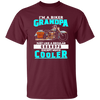 Best Love Grandpa, I Am A Biker Grandpa, Cooler Grandpa Gift Idea Unisex T-Shirt