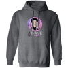 Beware, Mystery Girl, Love The Moon And Stars, Blink Background Pullover Hoodie