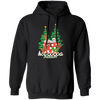 Hot Cocoa Season, Cute Cocoa Cup, Cute Mashmallow, Merry Christmas, Trendy Christmas Pullover Hoodie