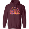 I Have No Shelf Control, Retro Bookshelf, Shelf Control Pullover Hoodie