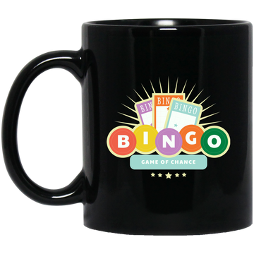 Bingo Lover, Game Of Chance, Chance For You, Get Better Life Black Mug