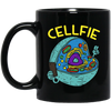 Cellfie Love Gift, Biology Teacher, Body Cell, Love Cells, Best Cells Black Mug