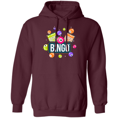 Come For Bingo Game, Love Bingo Game, Lucky Game Pullover Hoodie