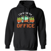 Garden Lover, Gardener Spring, Gardening Gift, I Will Be In My Office Pullover Hoodie