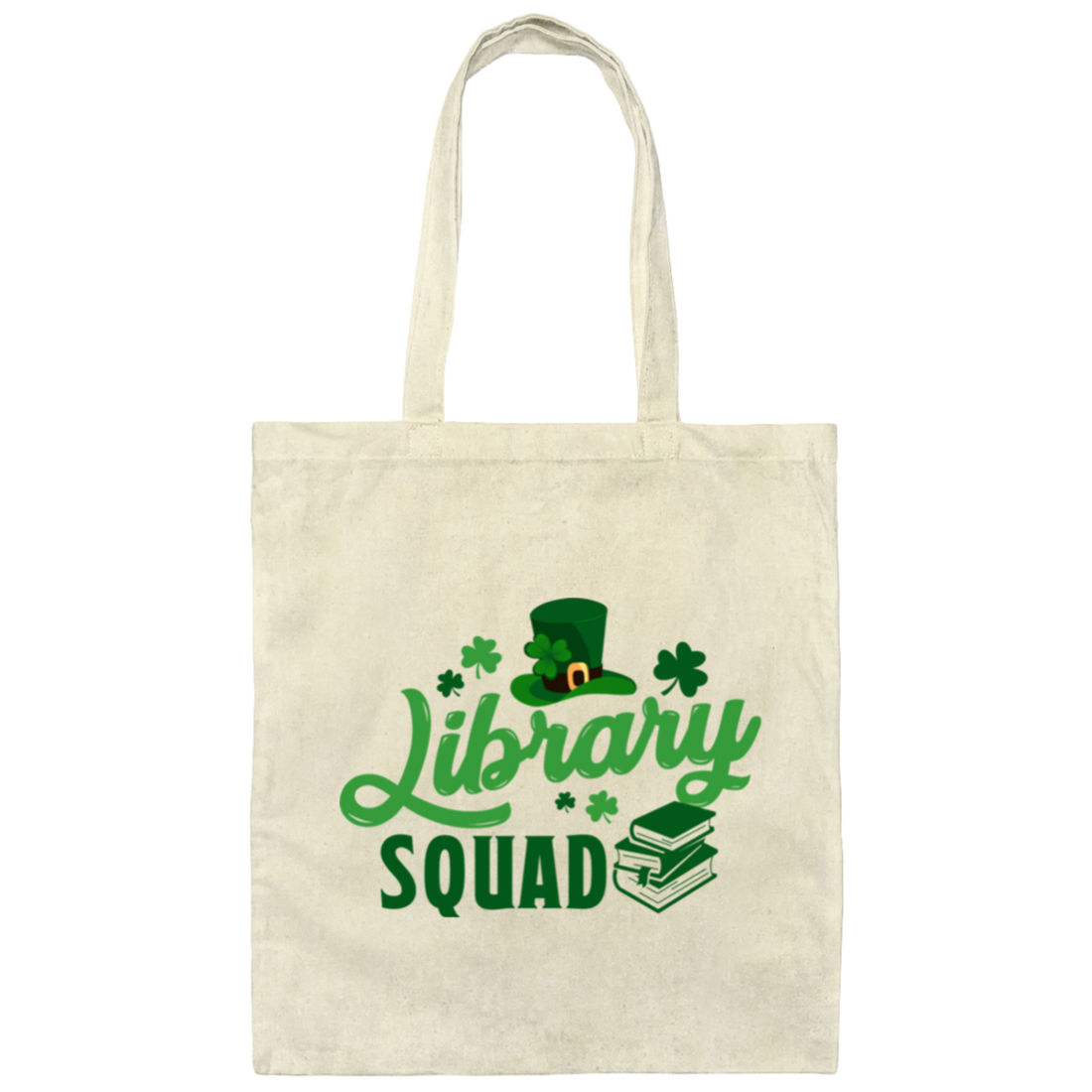 Love Patrick Library Squad Lover Gift My Christian Gift Canvas Tote Bag
