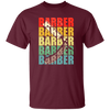 Barber Vintage, Love Barber Gift, Retro Barber, Barber In Classic Unisex T-Shirt