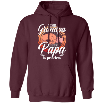 Being Grandpa, Being Papa Is Priceless, Love My Little Princess Pullover Hoodie