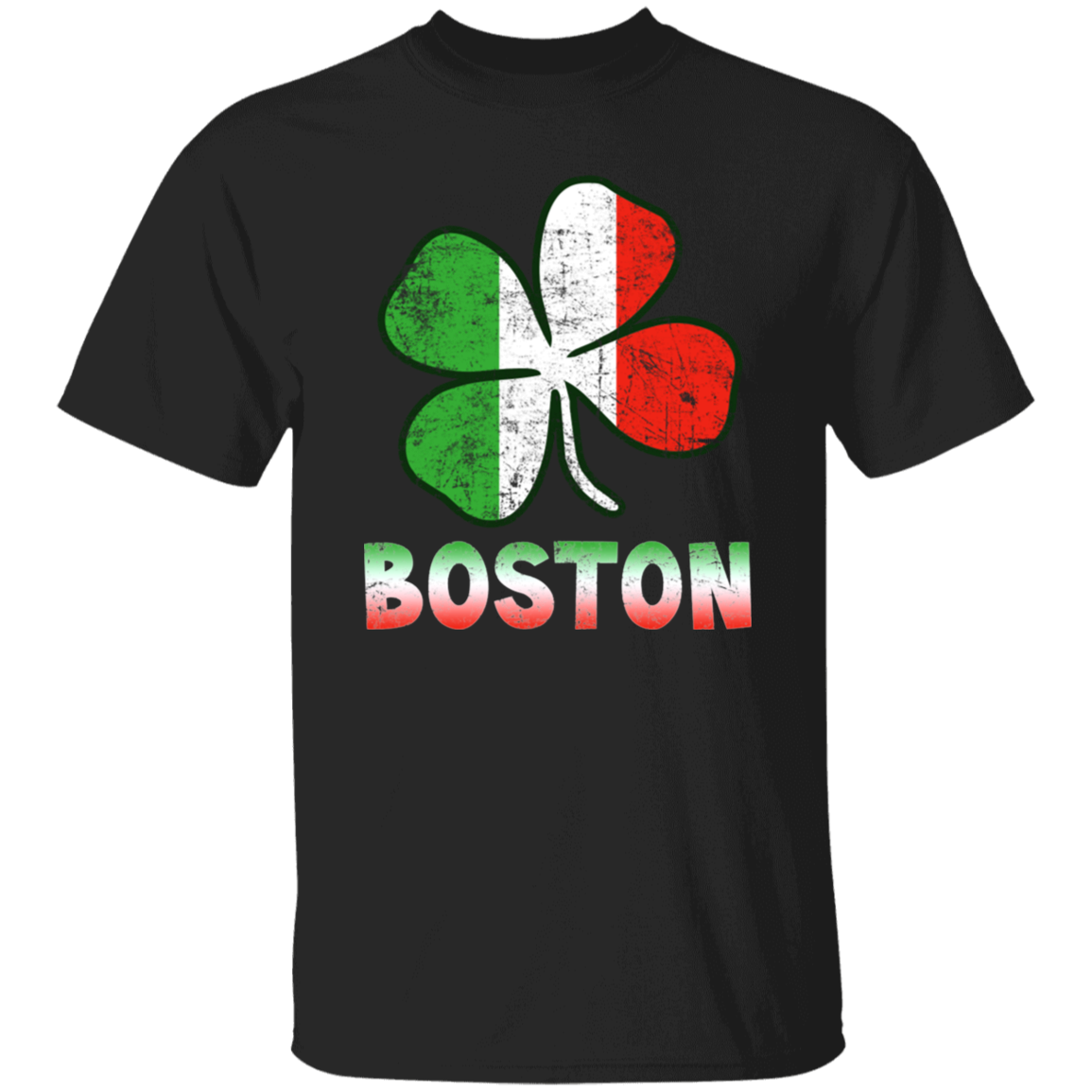 Celebrate St. Patrick's Day with this Boston Irish Flag T-Shirt. Show off your love for Boston and Irish heritage with this Patrick Gift. Perfect for any occasion, this unisex T-Shirt is a must-have addition to your wardrobe. Made with high-quality materials for comfort and style.