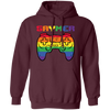 Gaymer Rainbow, Gamer Love Gift, Gaming LGBT Design, Best Gaymer Pullover Hoodie