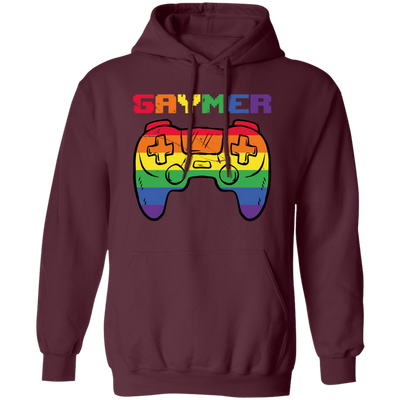 Gaymer Rainbow, Gamer Love Gift, Gaming LGBT Design, Best Gaymer Pullover Hoodie