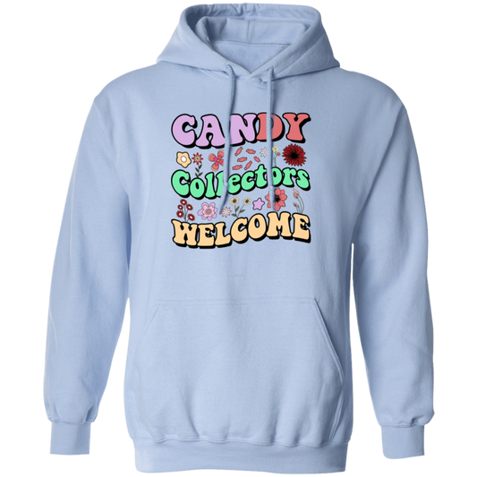 Candy Collectors Welcome, Groovy Sweety Girl Pullover Hoodie